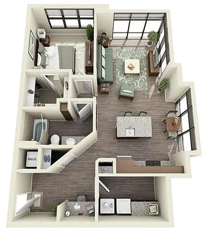 Floor plan Brevard