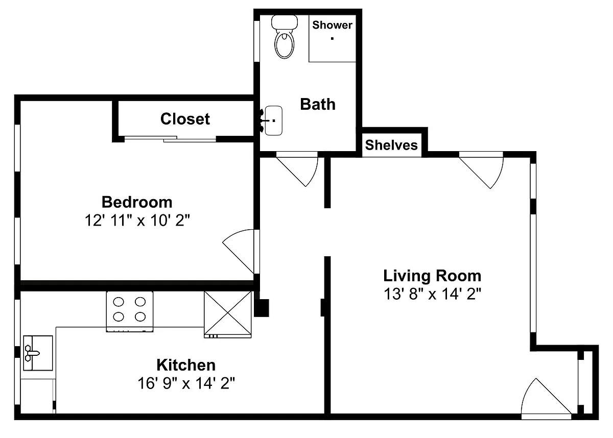 Floor plan 207