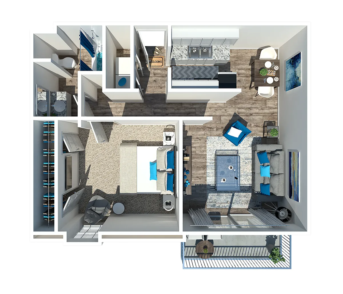 Floor plan The Walnut