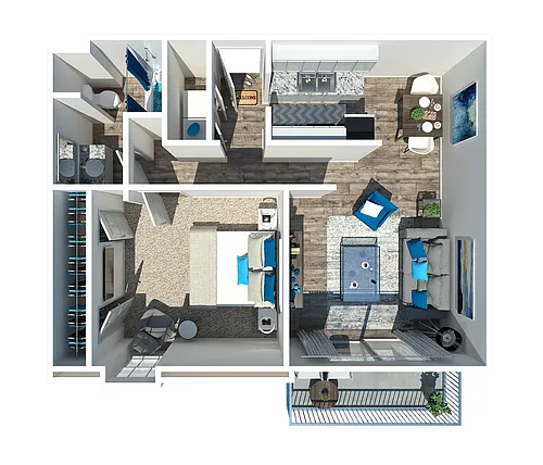 Floor plan The Walnut