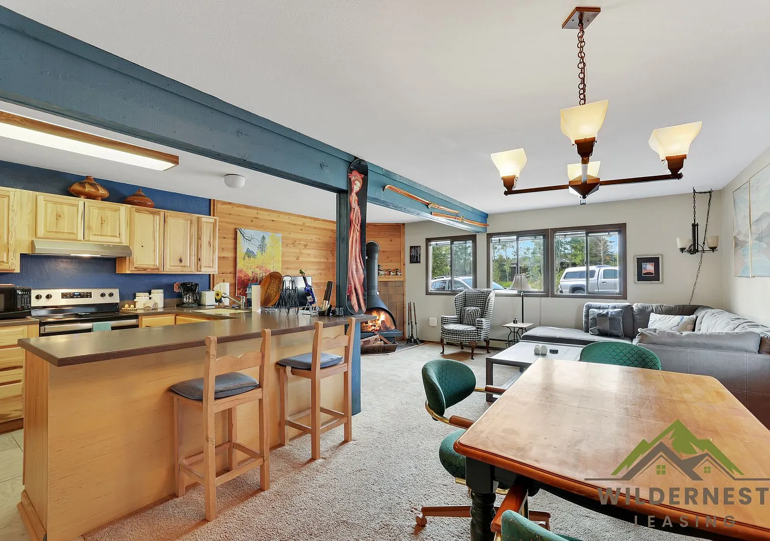 Deck Gore Condo - Winter Rental-2 Bedroom/2 Bath Includes All Utilities — Photo 3