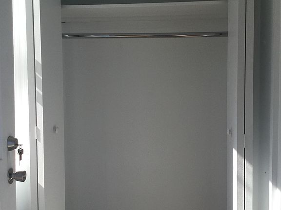 Main hallway closet upon entering