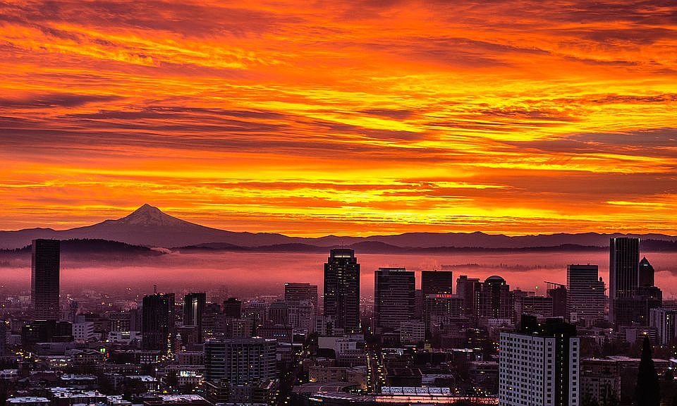 Morning City View