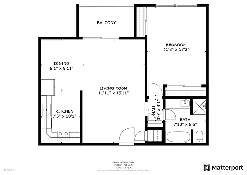 Floor plan 425-306