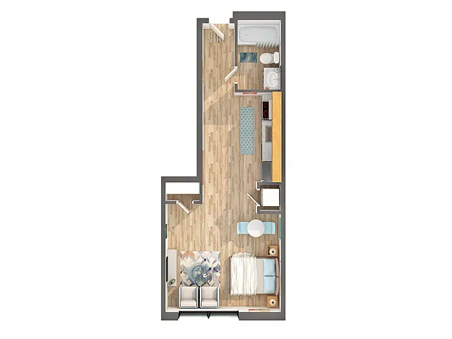 Floor plan Belay - Ballard