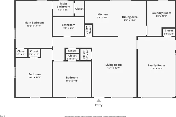 3 bed, 2.0 bath, 1100 sqft, $1,295 — Photo 2