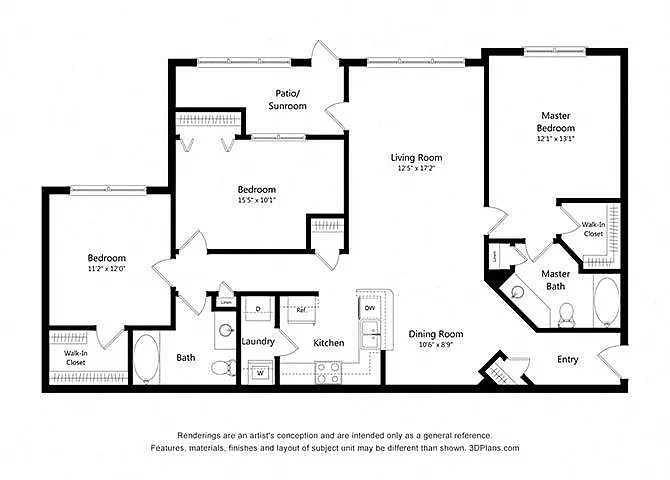 Floor plan Wellington