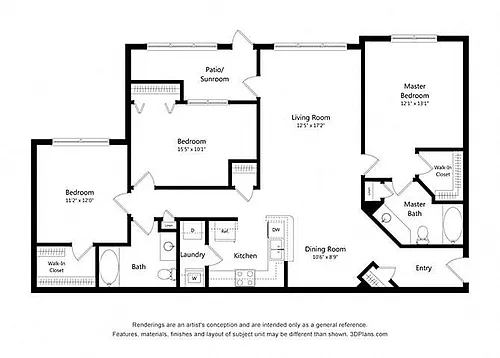 Floor plan Wellington