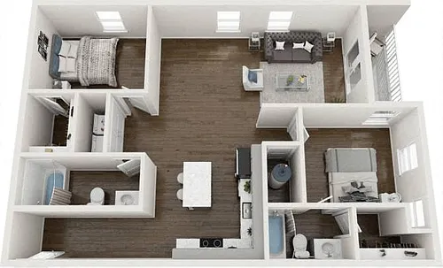 Floor plan Floorplan D