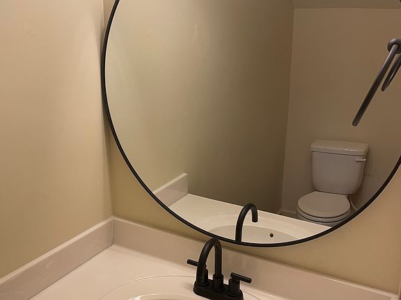 Downstairs half bath.