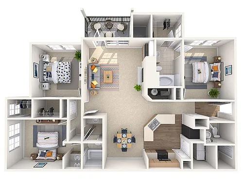 Floor plan C1