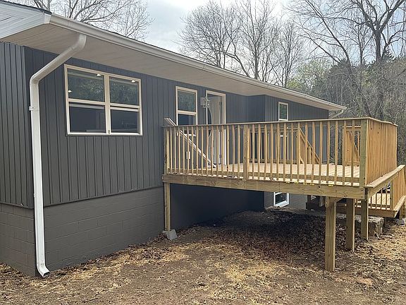 side of front deck