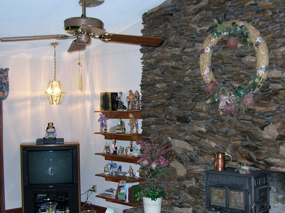 Petrified Wood Fireplace