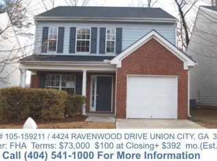 4424 Ravenwood Dr, Union City, GA 30291