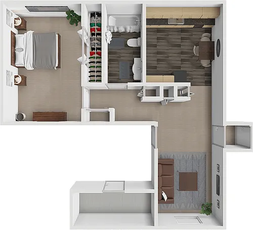 Floor plan THE OSCEOLA