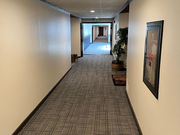 hall walkway to the front door