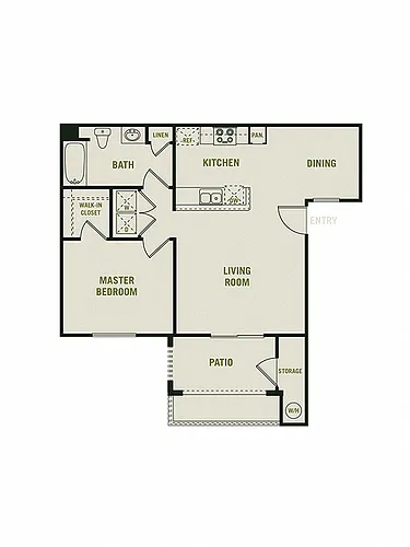 Floor plan The Claridge