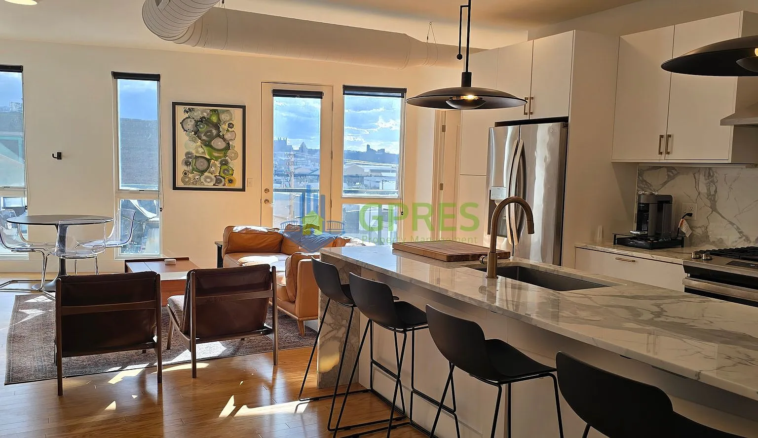 Lawrenceville 2BR/2BA Condo with, Private Balcony, In-Unit Laundry, Gym rooftop deck — Photo 2