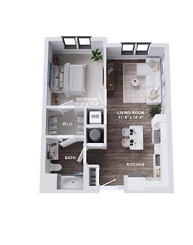 Floor plan A18A