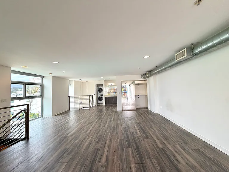 Second story lofted area. Great for Live or work.