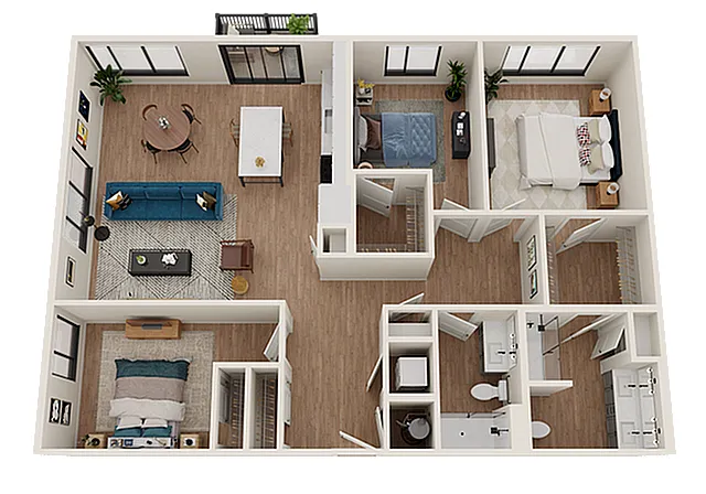 Floor plan C2
