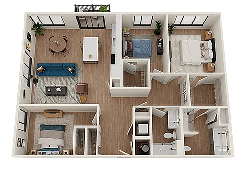 Floor plan C2