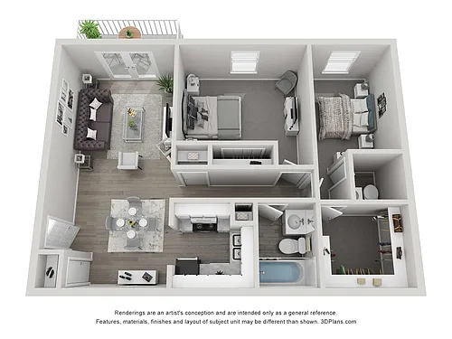 Floor plan Phase 1- 3 x 2 Standard