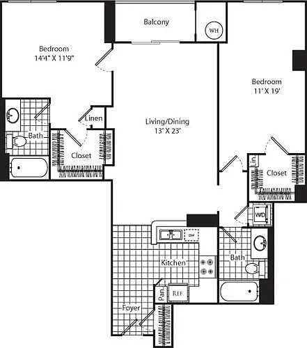 Floor plan D2
