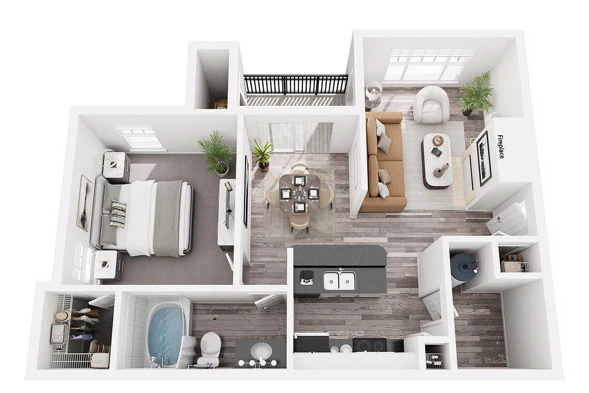 Floor plan SILVER MAPLE