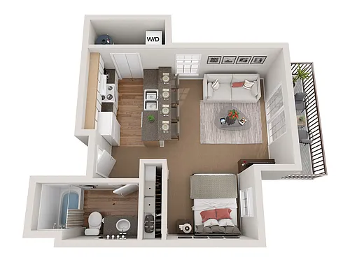 Floor plan Studio