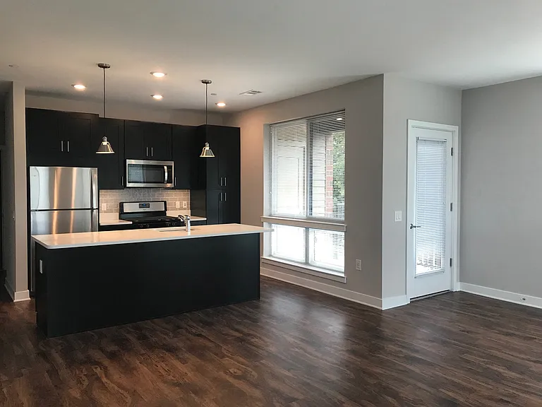Keva Kitchen Option 1 Dark Cabinets