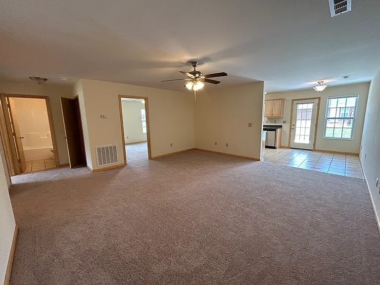 Spacious living room