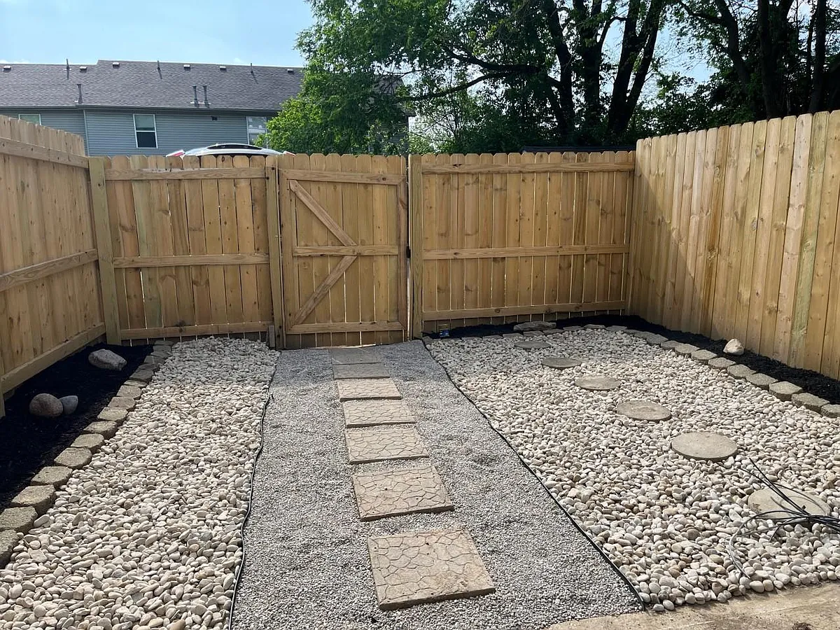 Private fenced in patio. - 1905 N Lakeman Ave