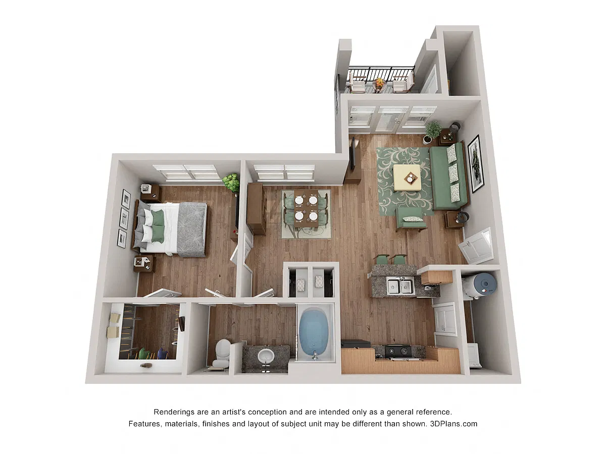 Floor plan A1