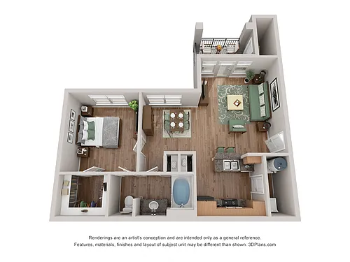 Floor plan A1