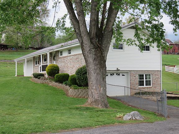 View from lower driveway