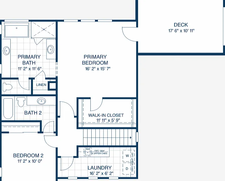 Second floor plan