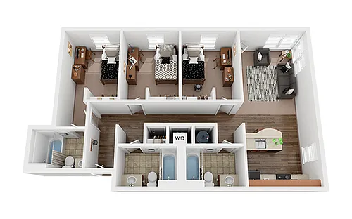 Floor plan The Caswell Platinum