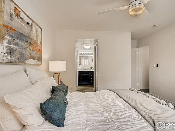 Master bedroom facing bath.