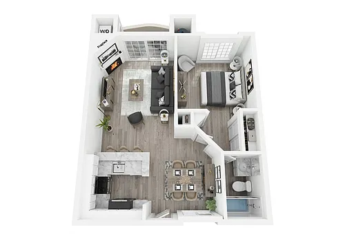 Floor plan The Barrington B4