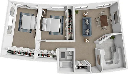 Floor plan The Lighthouse