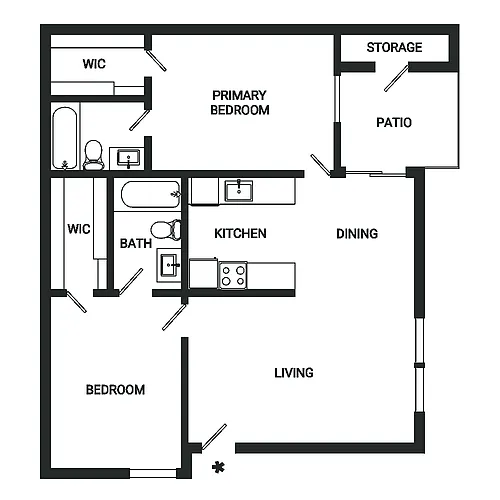 Floor plan B1