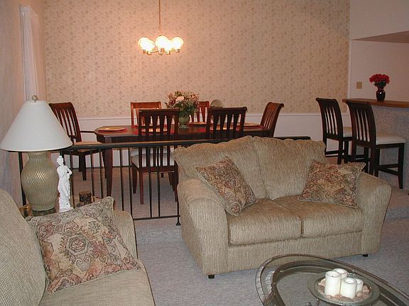 Formal Dining Room over looks Formal Living Room