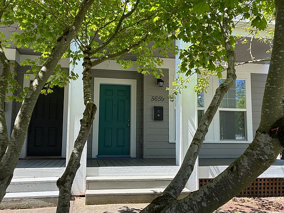 Front door of townhome (unit is the door on the right)