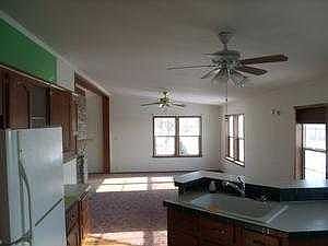kitchen into family room