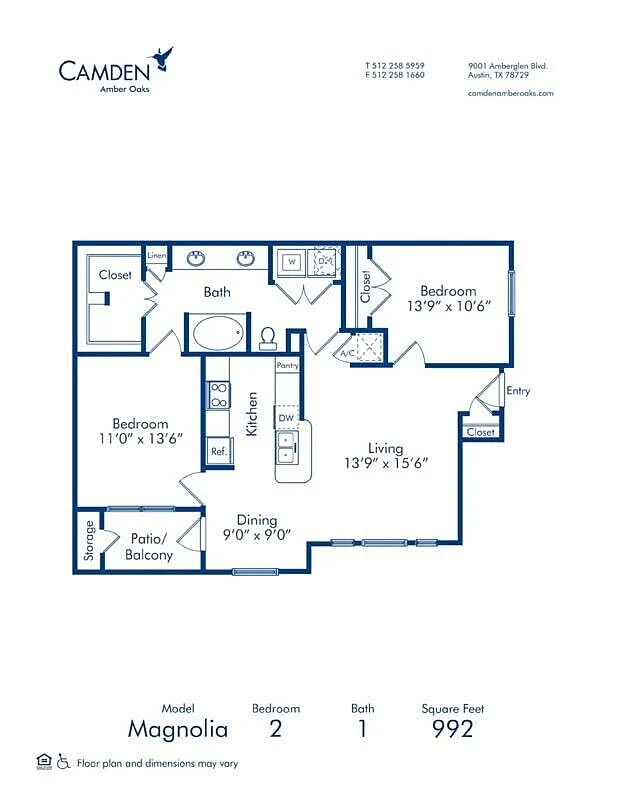 Floor plan Magnolia