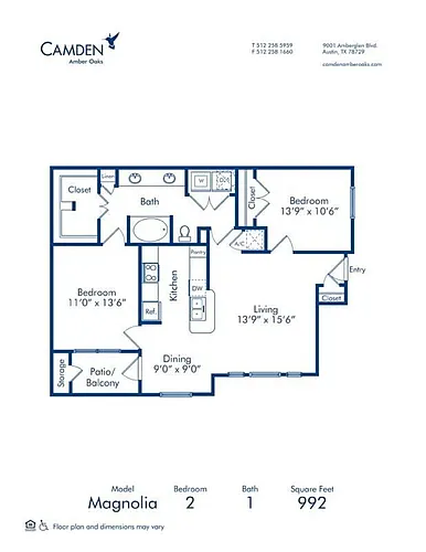 Floor plan Magnolia