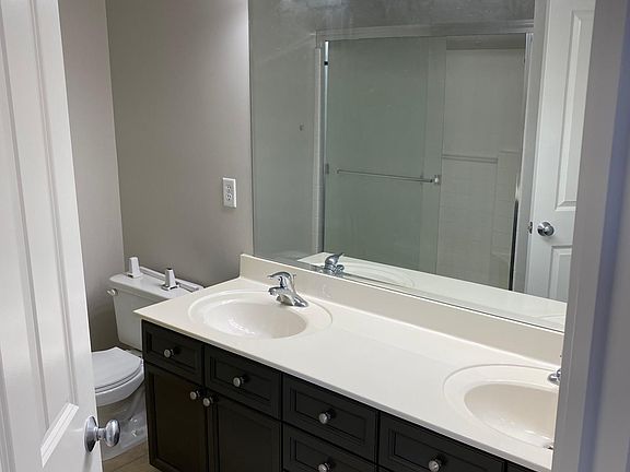 Master bath with two sinks
