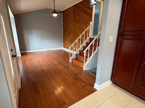 Entry and Front Room from Kitchen on Main Floor