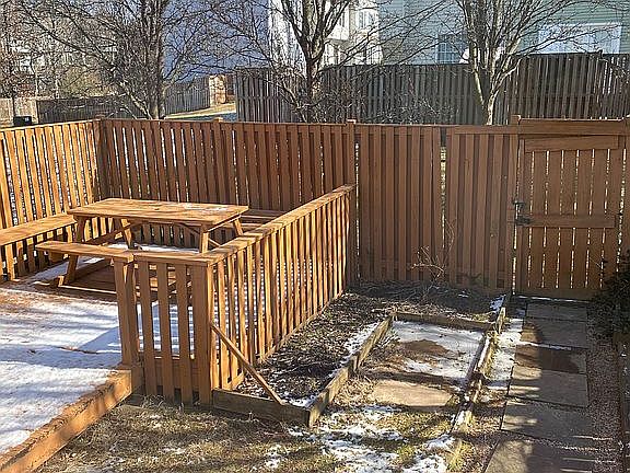 Back yard deck 